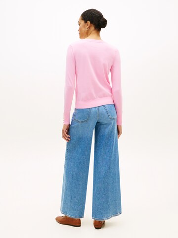 Pulover de la TOMMY HILFIGER pe roz