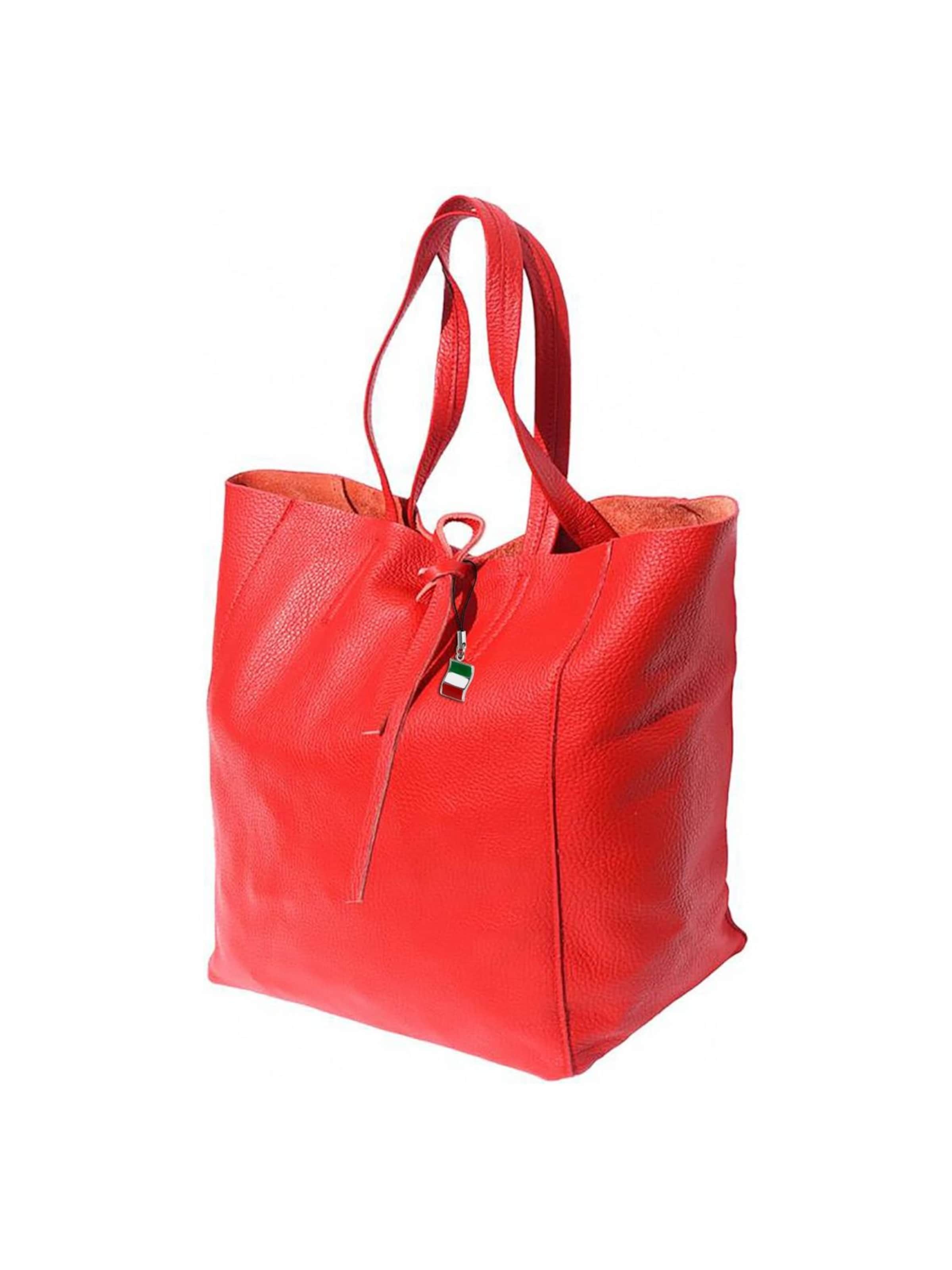 Florence Shoulder Bag in Red