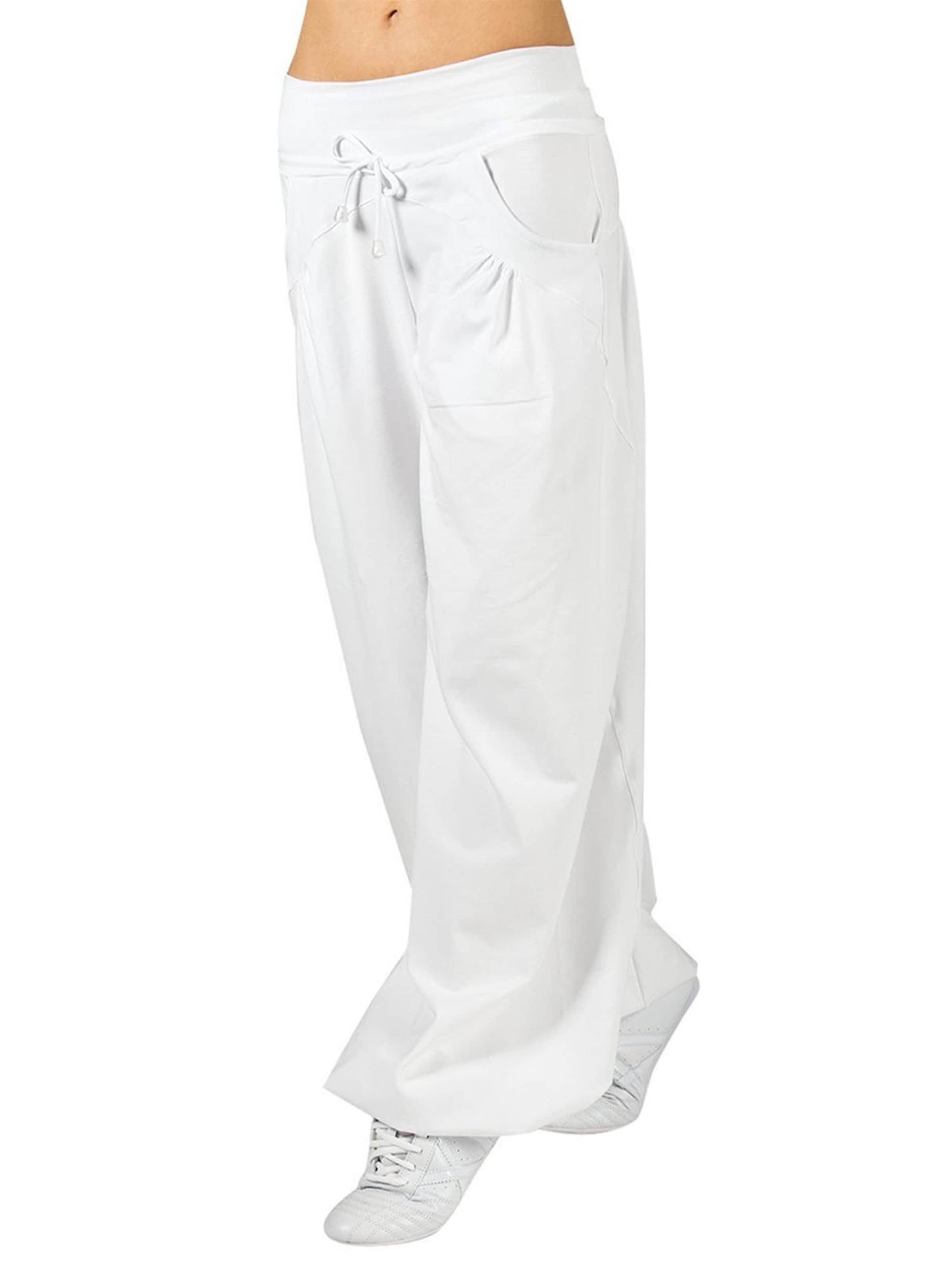 Largi Pantaloni sport 'WTE3' de la Winshape pe alb: față