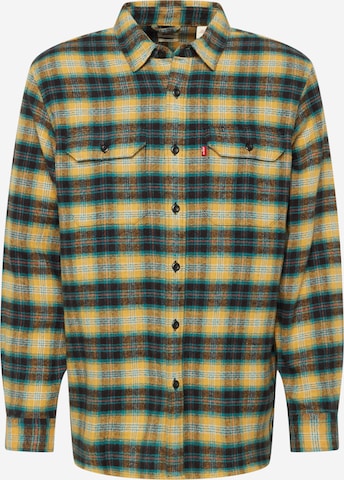 LEVI'S Button Up Shirt 'Jackson Worker' in Yellow: front