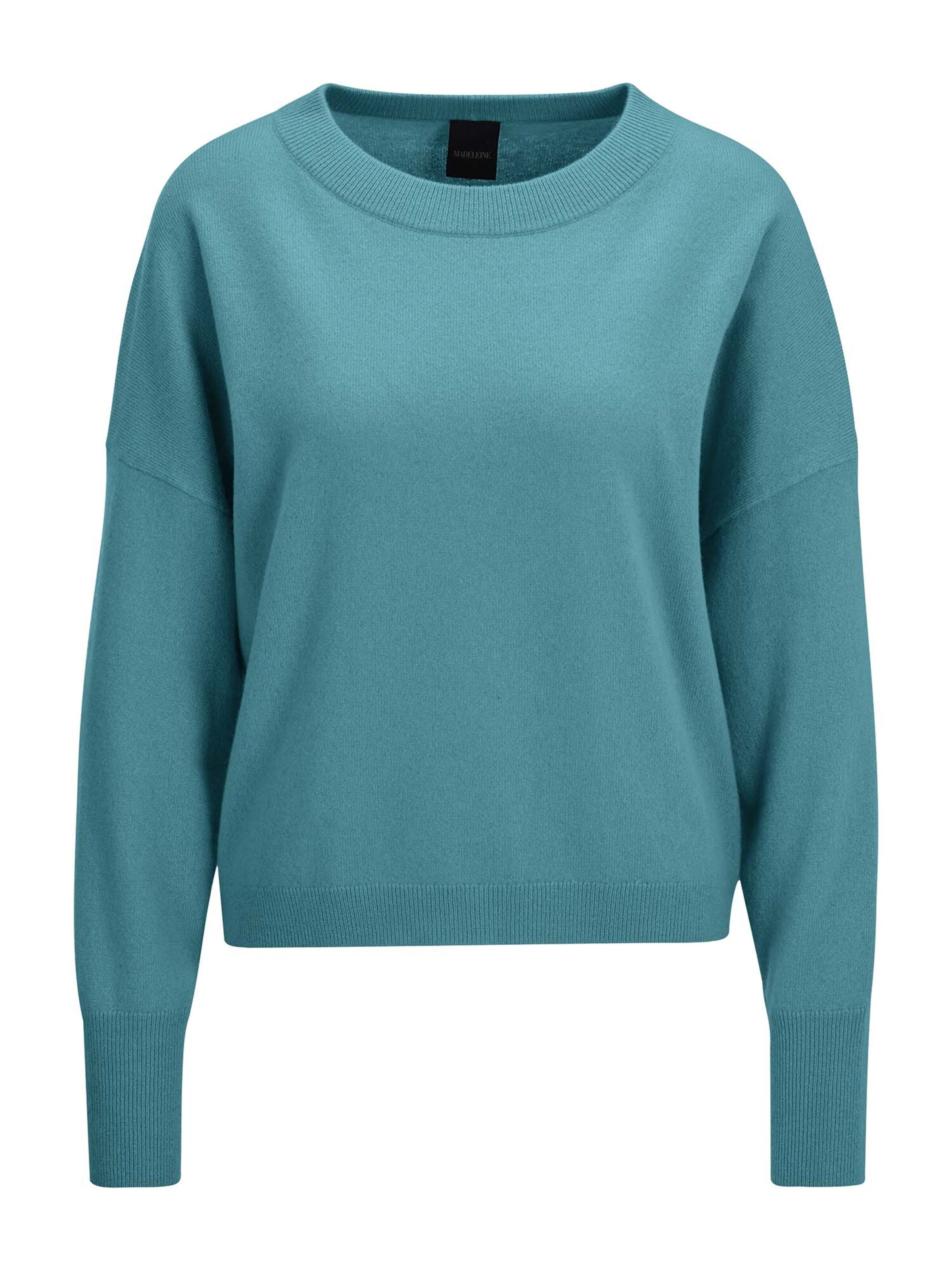 MADELEINE Trui in Blauw: voorkant