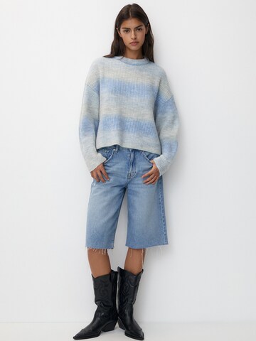 Pull&Bear Pullover in Blau