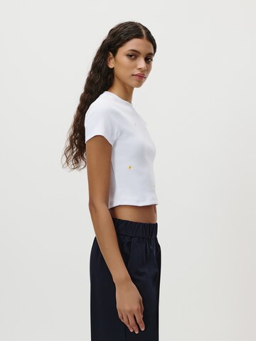 LeGer by Lena Gercke Футболка 'Hermine' в Белый: сбоку