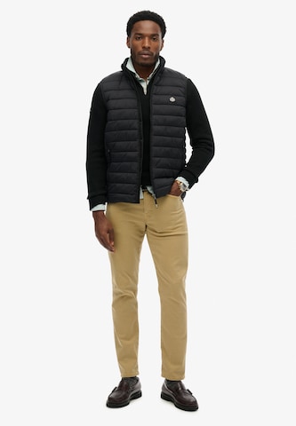 Superdry Bodywarmer 'Fuji Lite' in Zwart