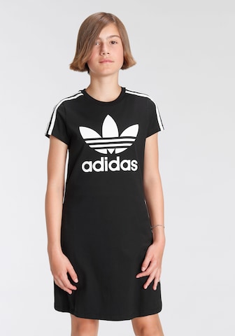 juoda ADIDAS ORIGINALS Suknelė 'Adicolor': priekis