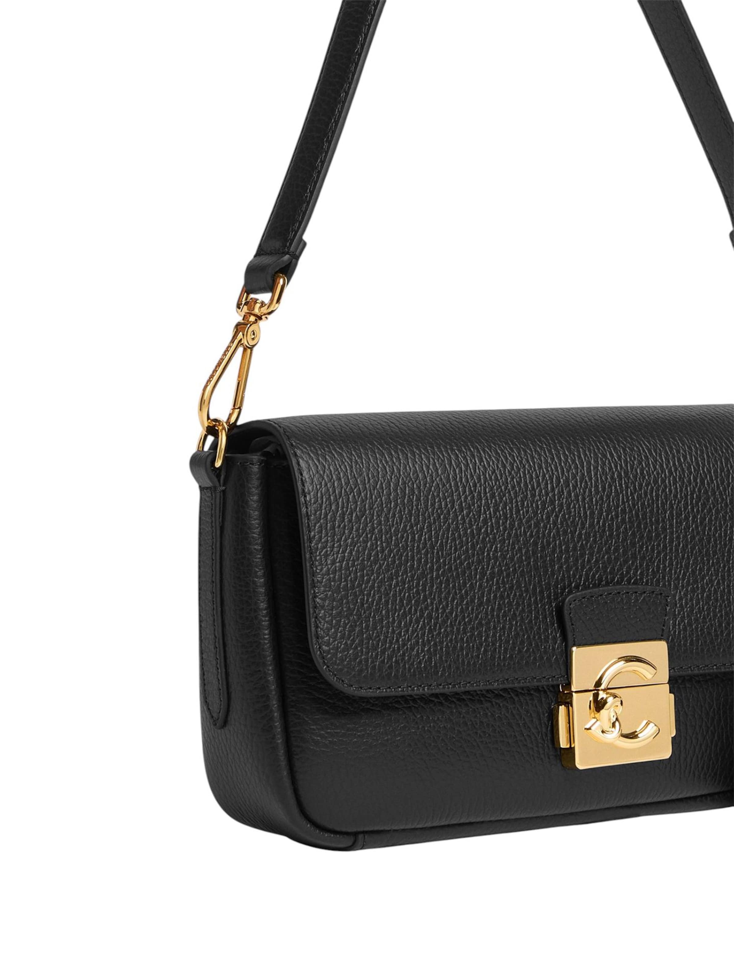 Coccinelle Handtas 'C-Me Lock' in Zwart