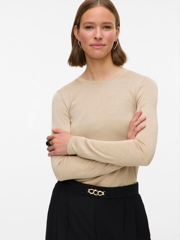 VERO MODA Top in Beige: voorkant