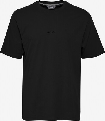 !Solid Shirt 'BRENDAN' in Black: front