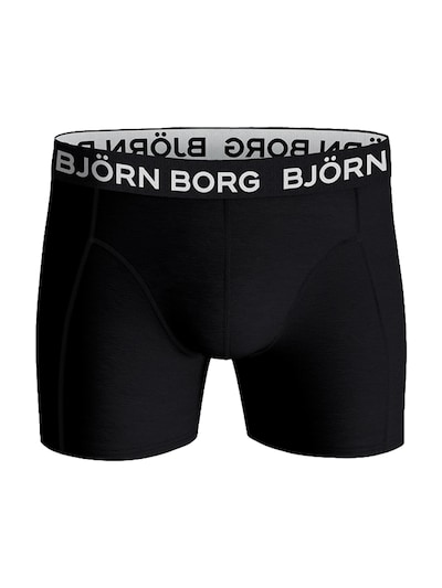 BJÖRN BORG Boksershorts i sort-meleret, Produktvisning