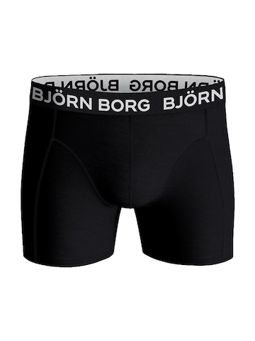 BJÖRN BORG Boksershorts i sort: forside