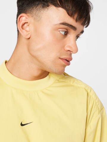 Nike Sportswear Mikina – žlutá