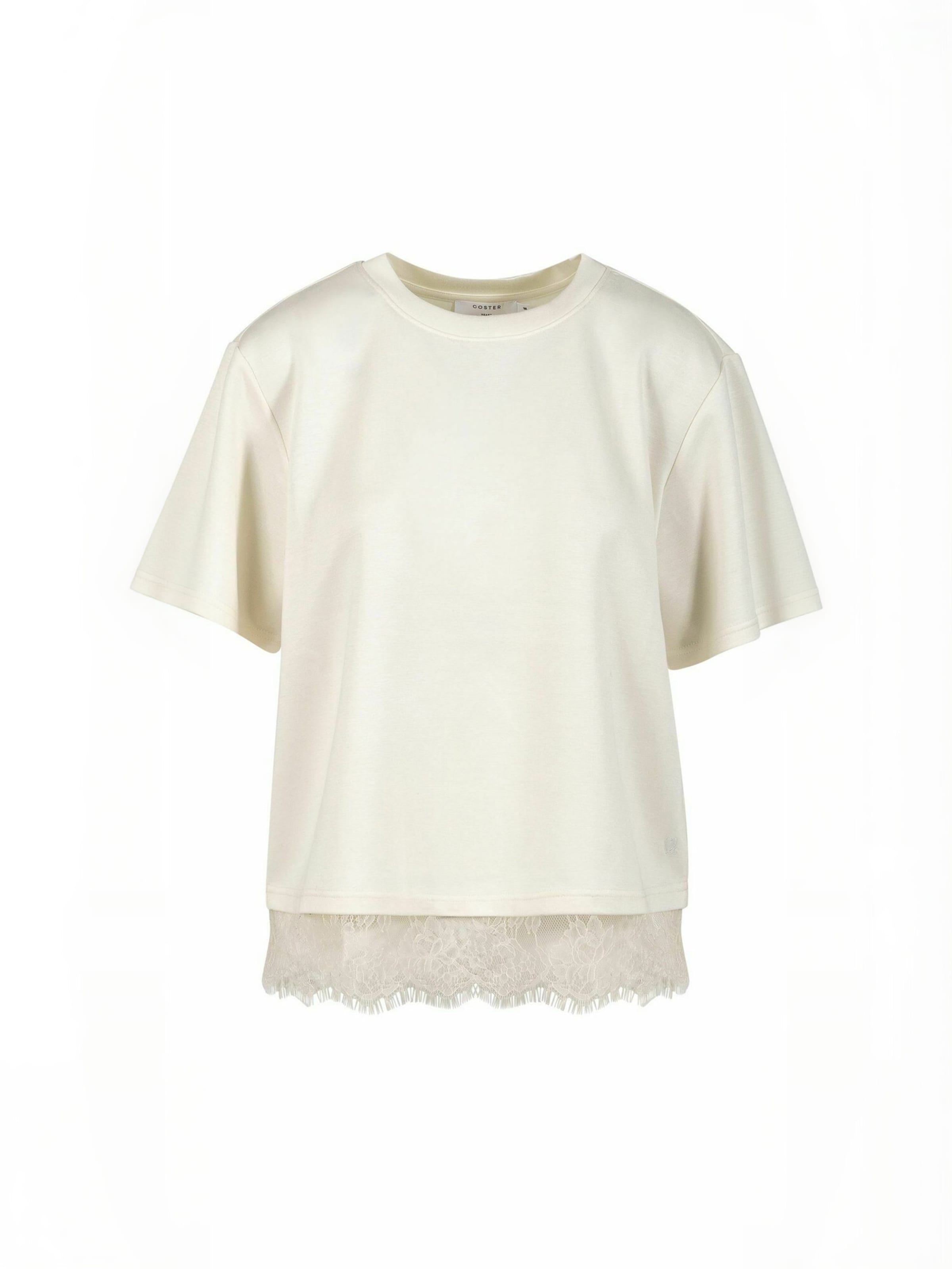 Coster Copenhagen - Camiseta ' Sweat ' en beige: frente