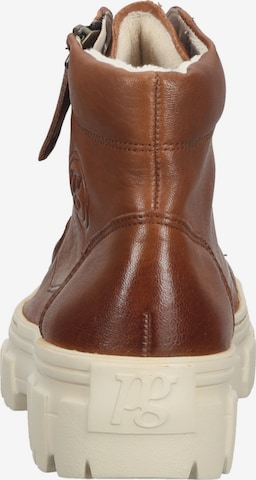 Paul Green Lace-Up Ankle Boots in Brown