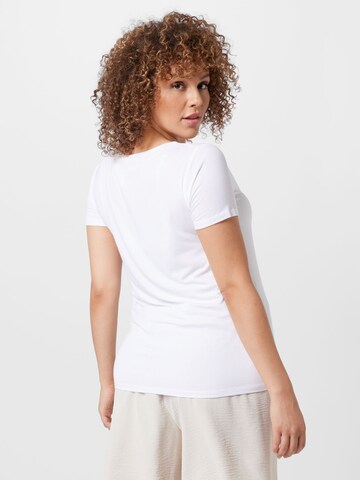 T-shirt 'GREAT' Key Largo en blanc