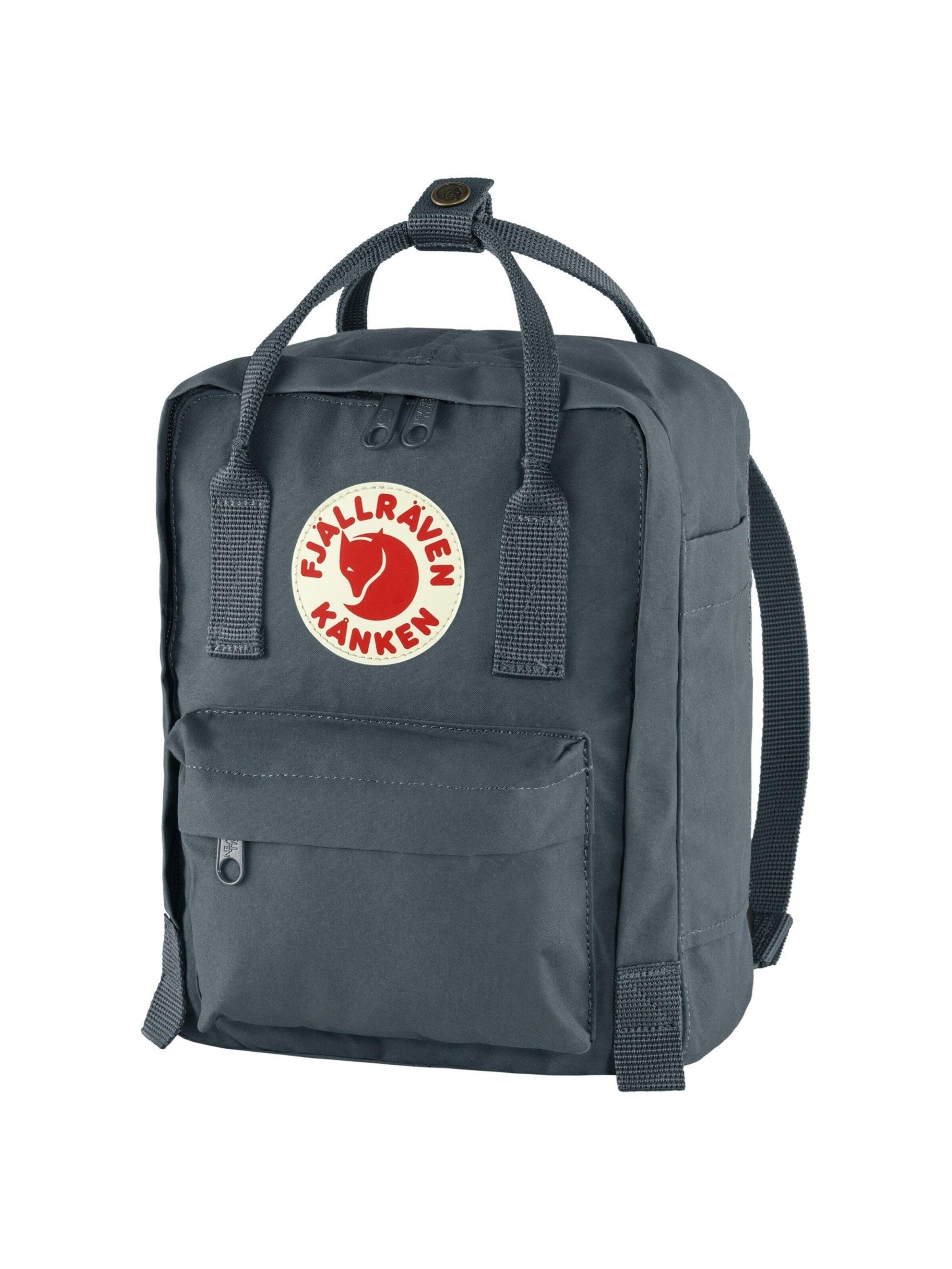 FJALLRAVEN Rucksack 'Kånken Mini' in Grau