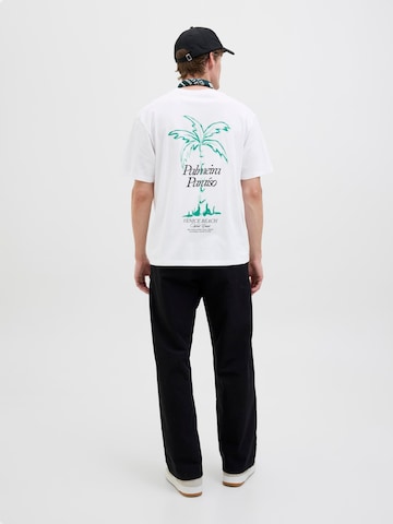 JACK & JONES - Camiseta en blanco: frente