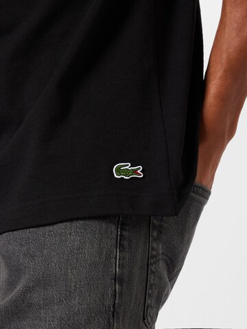 T-Shirt LACOSTE en noir