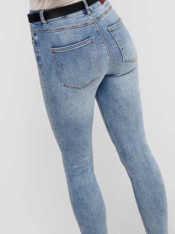 ONLY Slimfit Jeans 'Mila' in Blau