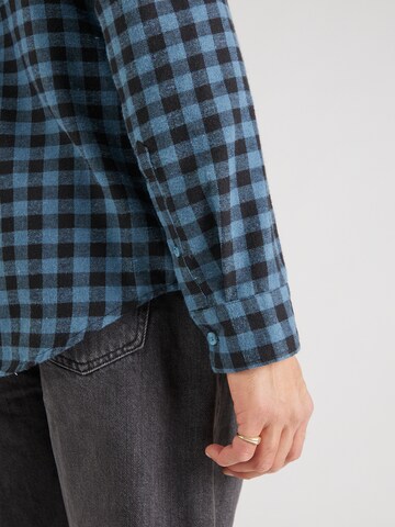 BLEND Regular fit Button Up Shirt in Blue