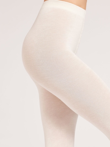 CALZEDONIA Tights 'thermo' in Beige