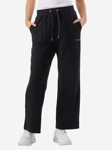 Loosefit Pantalon Seaside en noir