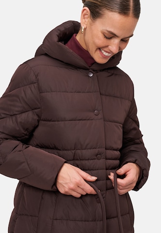 Manteau mi-saison zero en marron