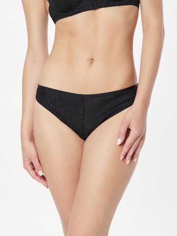 ESPRIT Thong in Black: front
