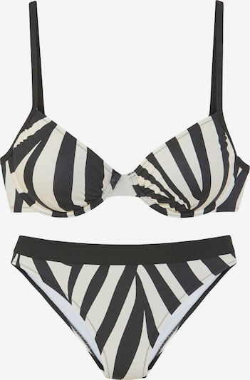 Bikinis iš FRENCH CONNECTION, spalva – juoda / balta, Prekių apžvalga