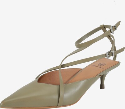 Ekonika Slingpumps in de kleur Kaki, Productweergave