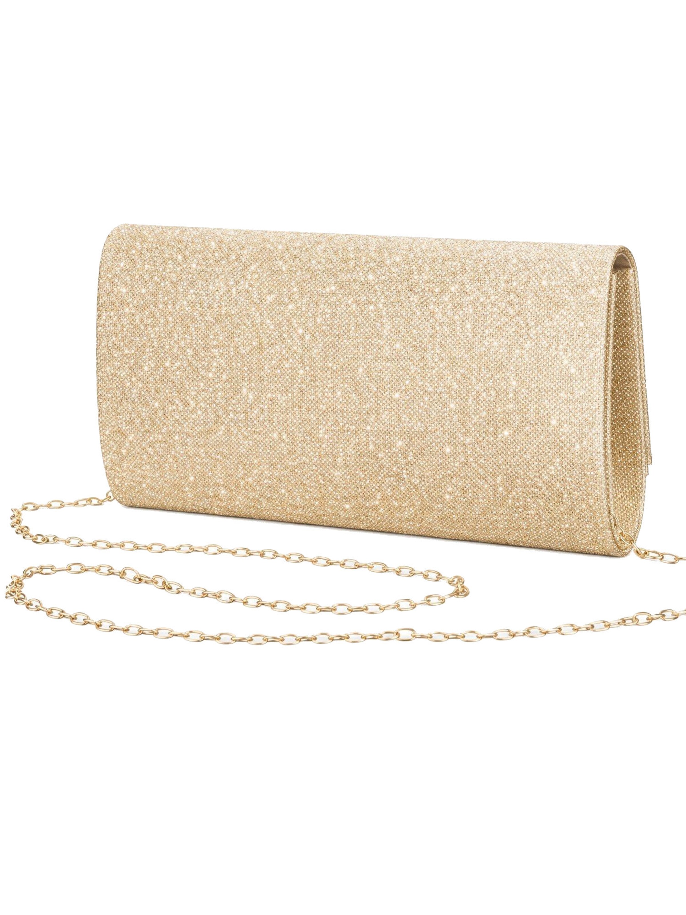 Tomshop24-7 Clutch 'Mia' in Gold