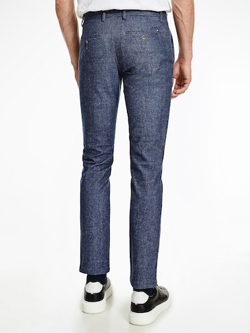 TOMMY HILFIGER Slim fit Chino Pants 'Bleecker' in Blue
