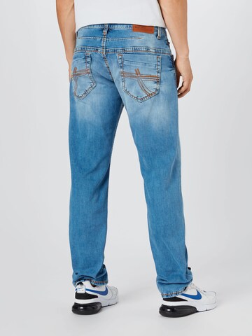 CAMP DAVID regular Jeans 'Cono' i blå