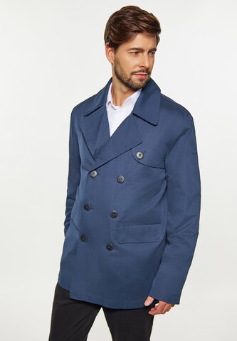 DreiMaster Klassik Between-Season Jacket in Blue: front