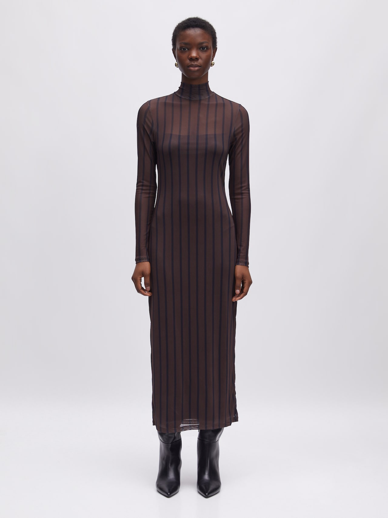 EDITED Jurk 'Nuzana' Bruin