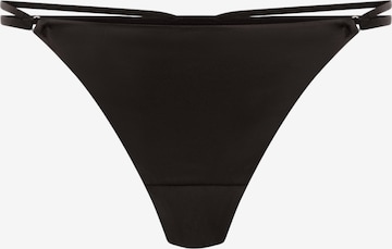 Hunkemöller Stringit 'Hilton' värissä musta: etupuoli