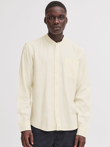 BLEND Regular fit Button Up Shirt 'Bobby' in White: front