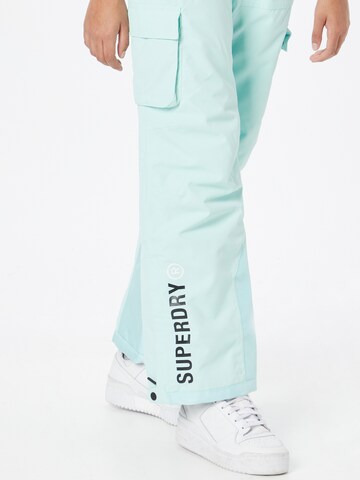 Superdry Snow Regular Workout Pants 'Ultimate Rescue' in Blue