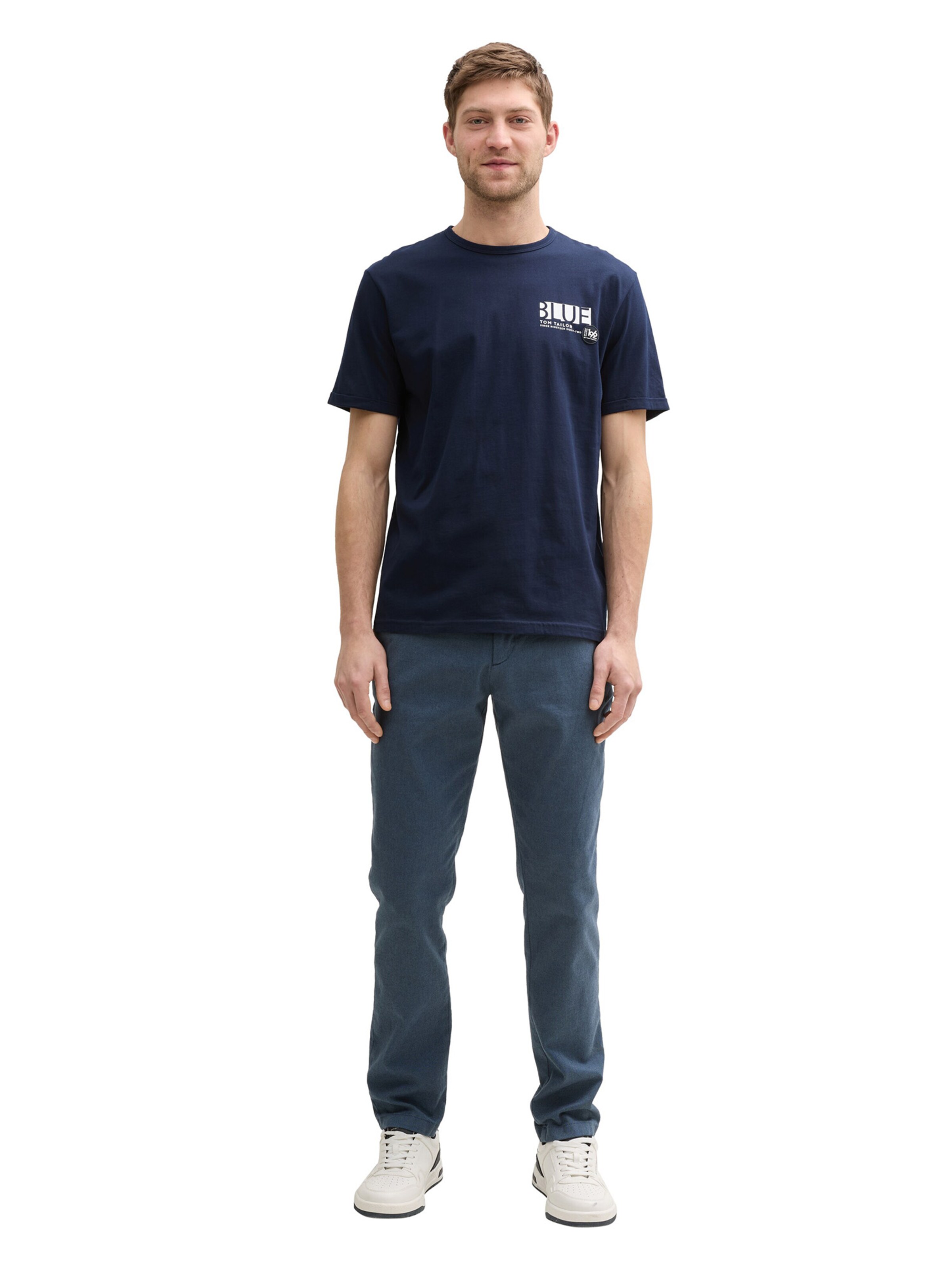 TOM TAILOR Tričko - Modrá