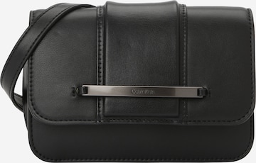 Calvin Klein Чанта с презрамки 'Bar' в черно: отпред