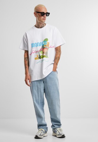 T-Shirt 'Monaco Health Club' Pica Pica en blanc