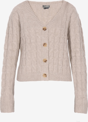 Cardigan DreiMaster Vintage en marron : devant