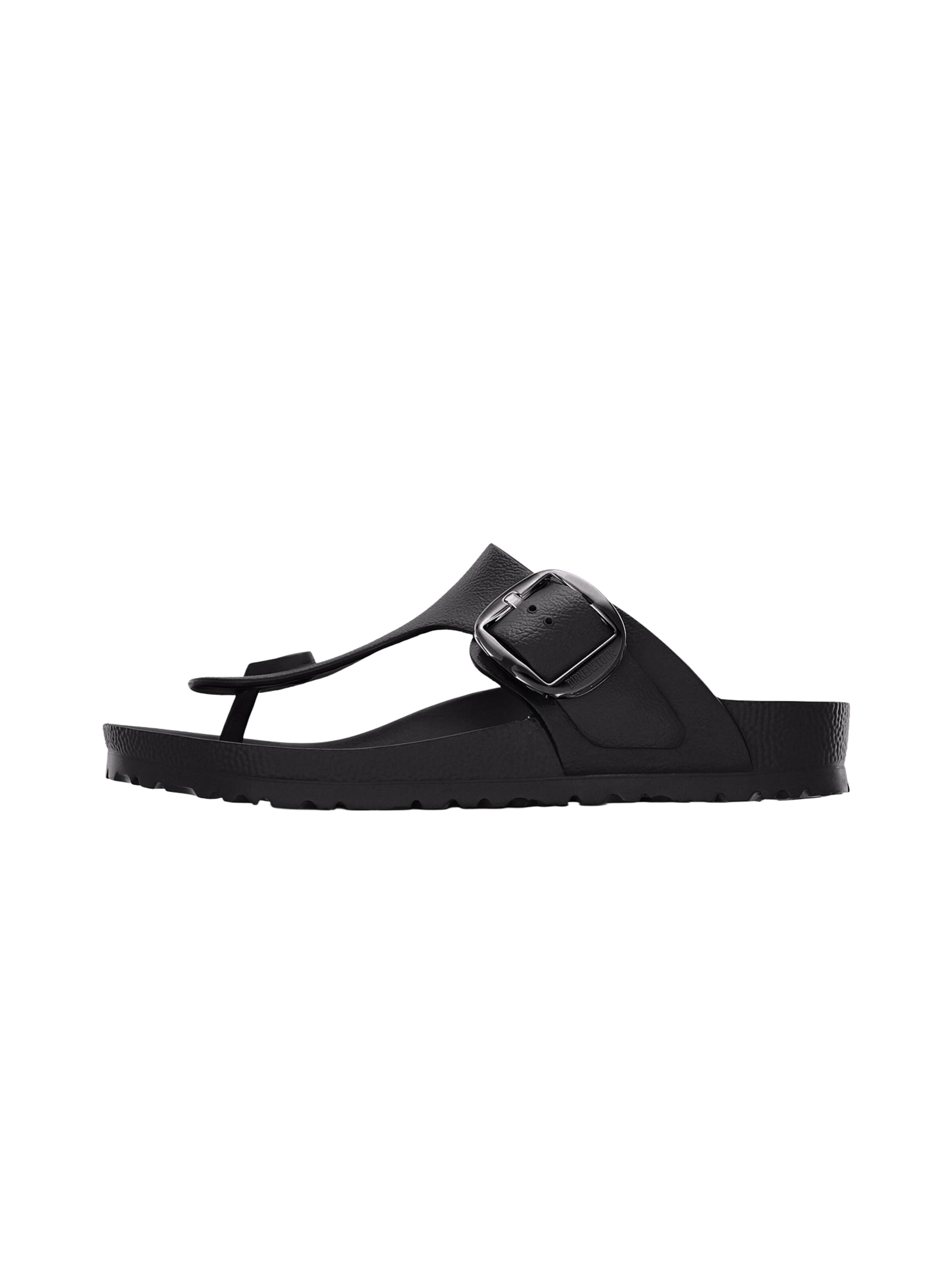 BIRKENSTOCK Klipklappere 'Gizeh' i sort: forside