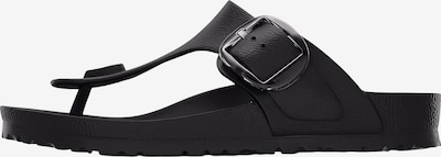 Šlepetės per pirštą 'Gizeh' iš BIRKENSTOCK, spalva – juoda, Prekių apžvalga