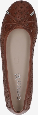 CAPRICE Ballet Flats in Brown