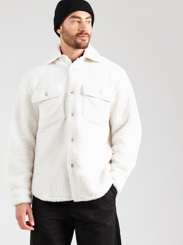 BOSS Övergångsjacka 'OWEN' i vit: framsida