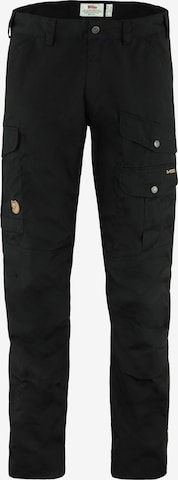 Fjällräven Outdoor Pants 'Barents Pro' in Black: front