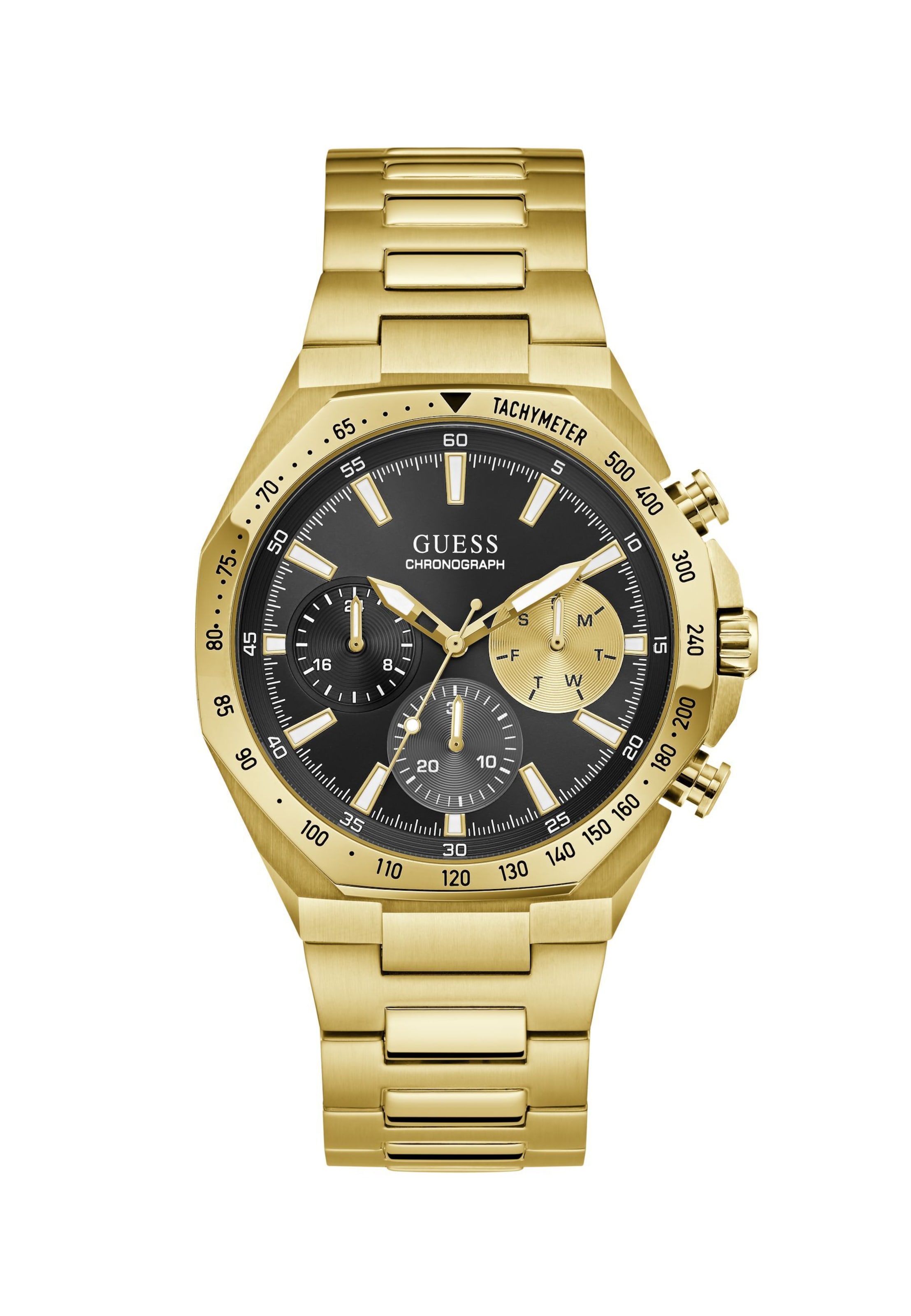 Orologio analogico di GUESS in oro: frontale