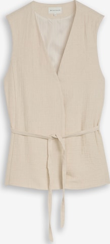 TOM TAILOR Liivi värissä beige: etupuoli