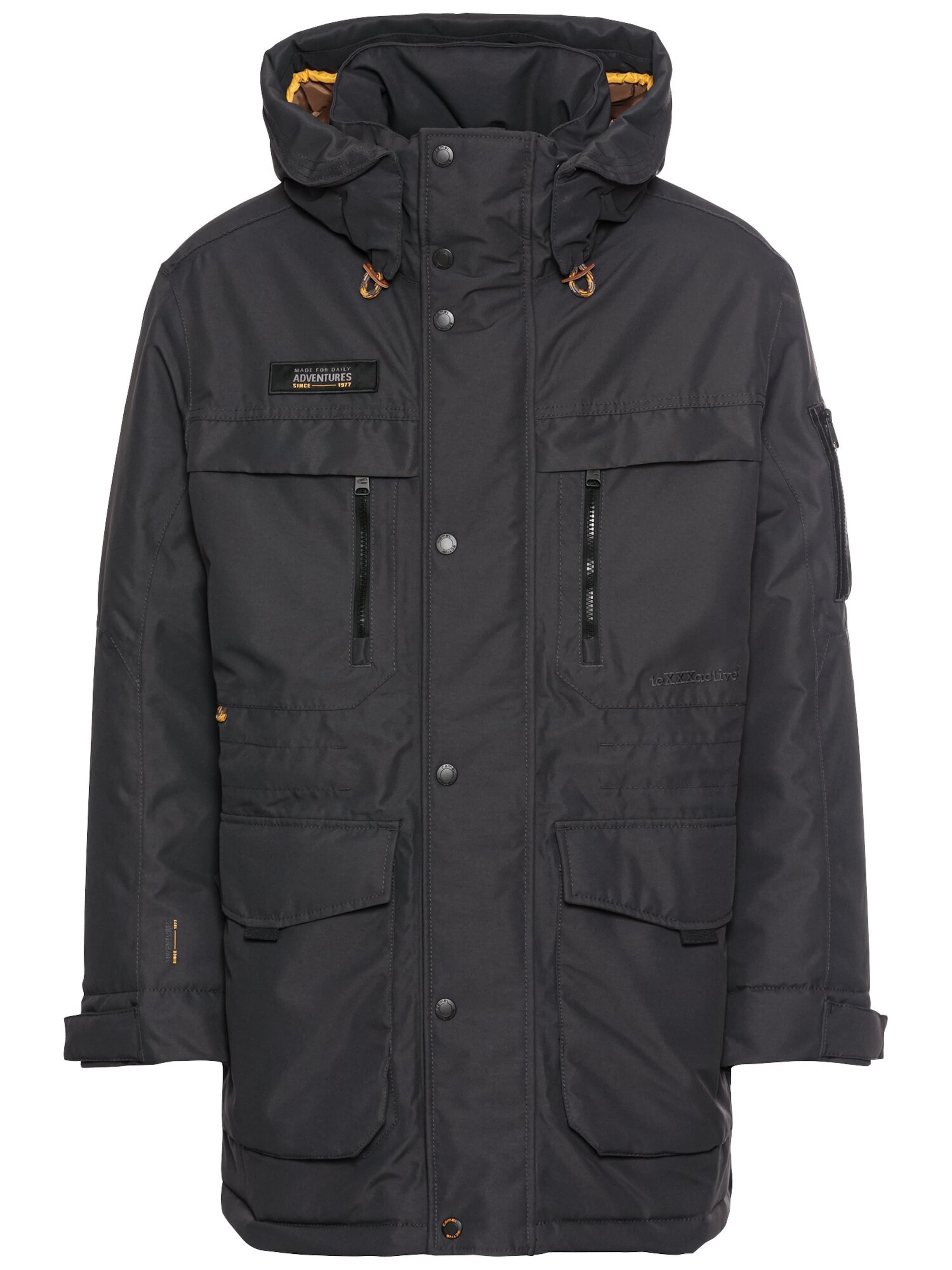 CAMEL ACTIVE Parka in Schwarz: Vorderseite
