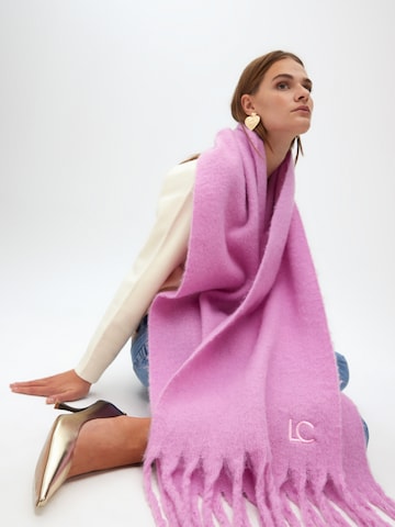 Lola Casademunt Scarf in Pink: front